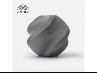 BambuLab PLA Basic Silver (10102) materiāla