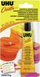 Līme UHU Creative, 33ml, kartonam un
