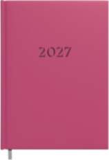 Planning notebook calendar 2027 A5 Raspberry