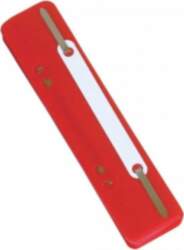Project File binding clip, red (25vnt