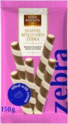 Vafeļu rullīši Feiny Biscuits Zebra ar