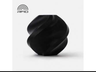 BambuLab PLA Basic Black (10101) materiāla