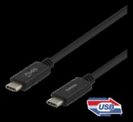 CABLE DELTACO USB-C - USB-C, 0