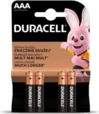 Baterija DURACELL Basic AAA, LR03 4
