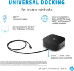 HP USB-C/A Universal Dock G2 Docking