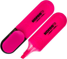 Teksta marķieris KORES BRIGHT LINER rozā