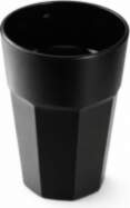 GRANITY GLĀZE 350ML, MELNA, PP, MORI