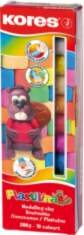 Plastilīns KORES, 10 krāsas 550-04420