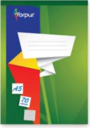 Notebook, removable lappuses, Forpus, A5/70, Squared