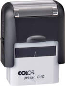 Zīmogs COLOP Printer C10, melns korpuss