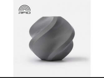 BambuLab PLA Basic Silver (10102) materiāls