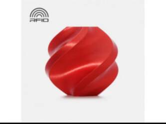 BambuLab PLA Silk+ Candy Red (13205)