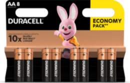 Baterija DURACELL AA Basic, LR06 8