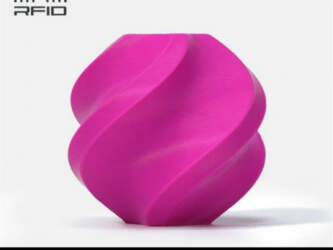 BambuLab PLA Basic Magenta (10202) materiāla