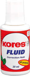Korekcijas tepe KORES FLUID ar otiņu