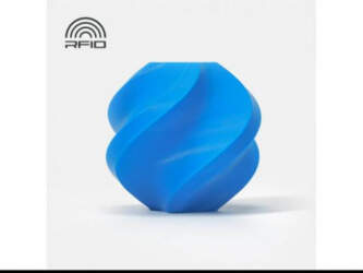 BambuLab PLA Basic Cyan (10603) materiāls