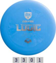 Dicgolf Putter Evolution Blue 3/3/0/1 DISCMANIA