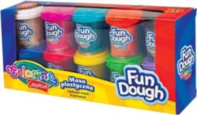 Krāsaino Creative Fun Dough 10 gab