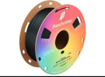 Polymaker Panchroma PLA materiāls Matte Charcoal