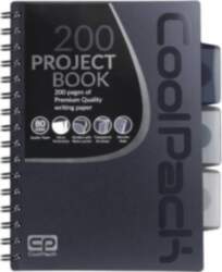 Spiral note book A5 Coolpack Grey