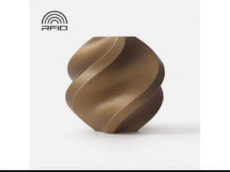 BambuLab PLA Basic Bronze (10801) materiāla
