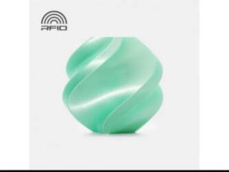 BambuLab PLA Silk+ Mint (13507) materiāla
