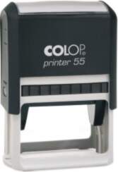 Zīmogs COLOP Printer 55, melns korpuss