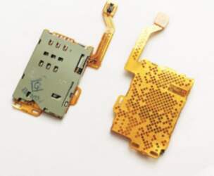 Flex prieks Nokia C7 Sim card