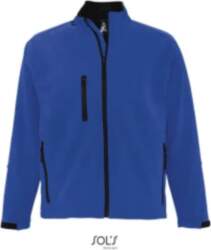 Jaka softshell SOL`s RELAX MEN, zila