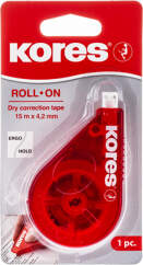 Korekcijas rolleris KORES Roll on Red