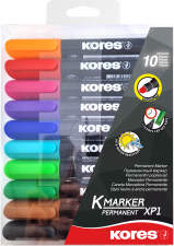 Noturīgais marķieris KORES XP1, konisks, 10