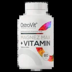 Magnijs MAX + Vitamīni, 60 tabletes