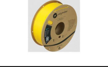 Polymaker ABS materiāls PolyLite Yellow, 1kg