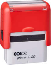 Zīmogs COLOP Printer C20 sarkans korpuss