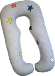 Anatomiskās formas spilvens grūtniecēm RELAX grey