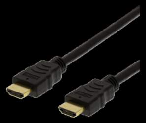 DELTACO ELASTĪGA HDMI KABELIS, 4K ULTRAHD