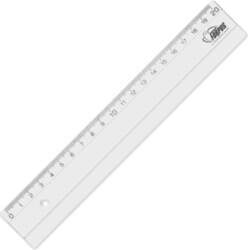 Lineāls Forpus 20cm, caurspīdīgs 200-01642