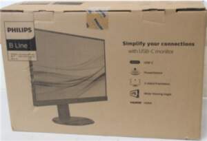 PĀRDOD. PHILIPS LCD MONITORS AR USB-C