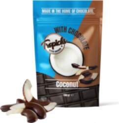 Tropicks Dried Coconuts with Dark Chocolate