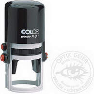 Zīmogs COLOP Printer R30, melns korpuss