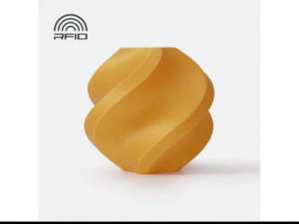 BambuLab PLA Basic Gold (10401) materiāla