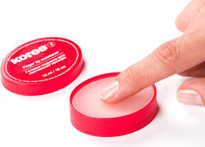 Pirkstu mitrinātājs KORES, glicerīna, 15 ml