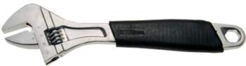 Adjustable Wrench with soft Rubber Handle