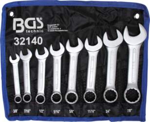 Combination Spanner Set, extra short |