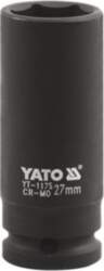 Impact socket deep 1", 32mm (YT-1177)