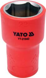 INSULATED HEXAGONAL SOCKET 22MM 1/2" VDE