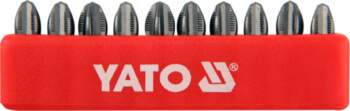 Screwdriver Bit Set, 10 pcs PH3x25