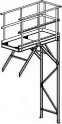 Working platform extension, Hymer