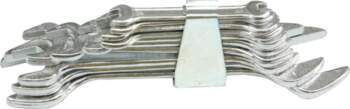 10-piece Open End Spanner Set  6-32