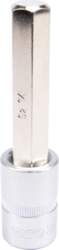 1/2" Bit Socket, int. hex., 14x100